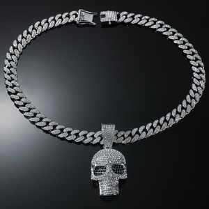 สร้อยคอจี้รูปใบเมเปิ้ลวงกลมชุบทอง/เงิน สไตล์ฮิปฮอป ขายดี สร้อยคอผู้ชายแฟชั่น ปรับแต่งได้ - Product Image 4