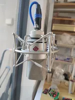 Microfono a Condensatore Professionale DIY 103 con Diaframma Grande, Circuito Originale, Base in Metallo per Performance in Studio e Podcast
