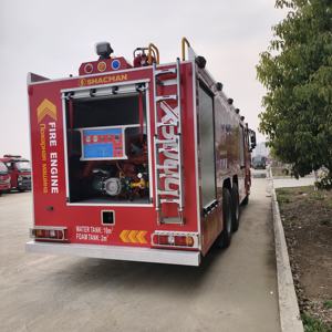 新しい6x4緊急消防救助トラック水スプリンクラーディーゼル燃料消火トラック - Product Image 5