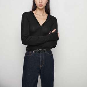 Felpa con <span class=keywords><strong>Mezza</strong></span> Zip Personalizzata dal Produttore 2026, Maglieria Invernale da <span class=keywords><strong>Donna</strong></span>, Maglione con Cappuccio in Misto Lana per Donne - Product Image 2