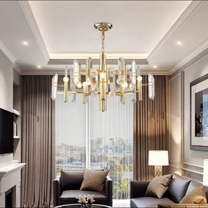 Offre Spéciale suspendues salon nordique suspendus asfour led lustre en cristal lumières - Product Image 2