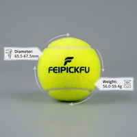60 balles/paquet, balles de padel approuvées par l'ITF, 45% de feutre de laine naturelle, noyau en caoutchouc hautement élastique, balles d'entraînement pour padel