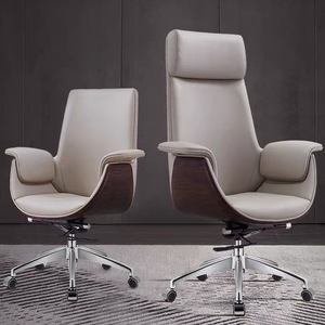 เก้าอี้หนังสำหรับผู้บริหารเก้าอี้สำนักงานเหมาะกับสรีระ - Product Image 5