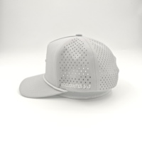 Casquette de golf sportive Oxford 5 panneaux Clubhouse Standard, logo brodé personnalisé, faible MOQ, OEM, perforations laser, séchage rapide, imperméable