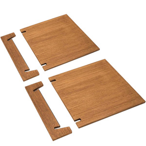 Wooden Document <b>Organizer</b> <b>File</b> Rack Coffee Brown Standing Type Desk <b>Organizer</b> For Office Use - Product Image 5