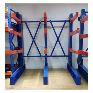 Étagères Cantilever Robustes pour Entrepôt, Rayonnages Industriels sans Boulons, Étagères de Stockage en Acier - Product Image 3