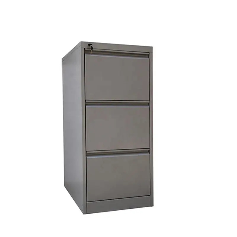 Metal Filing Cabinet 3 Drawer Vertical Cabinet Factory Directly Sale