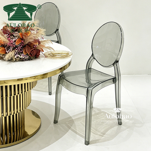 Cheap Price Wedding Hotel <b>Outdoor</b> <b>Stackable</b> Transparent Polycarbonate Dining Modern Clear Ghost <b>Chair</b> - Product Image 2