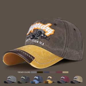 Nouvelle Casquette de Baseball Délavée Style Snapback Souple pour Homme – Effet Vieilli - Product Image 1