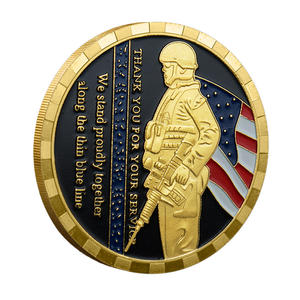 Moneda Conmemorativa Personalizada de Metal, Diseño de Casco Romano con Relieve de Doble Arma de Fuego y Inscripción Bíblica, Tema del Mediator de la Paz - Product Image 5