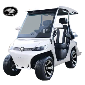 HDK New Energy Vehicle Off-road Utility Vehicle Mini Car Golf Carts Electric for Sale UTV ATV 4 Passengers Club 48V AC EV48-400