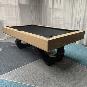 Mesa de Billar Americana de Madera Maciza de Estilo Moderno, Precio de Fábrica, Venta Caliente, Mesa de Billar Convertible 3 en 1 de Lujo para Interiores, Personalizable - Product Image 5
