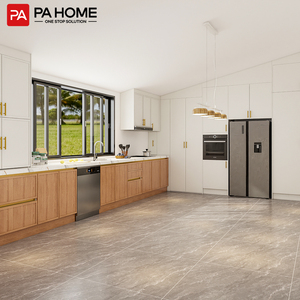 PA Mini Nhà Bếp Lưu Trữ Đồ Nội Thất Óc Chó Rắn Gỗ Trắng Thông Minh Nhà Bếp Tủ Tủ Thiết Kế Hiện Đại Tủ - Product Image 2