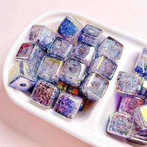 Usine en gros charmant 16mm personnalisé bricolage UV diverses couleurs exquis acrylique perles en vrac pour la fabrication de sangle de téléphone - Product Image 2