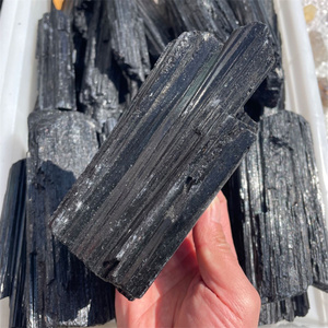High Quality Large Sizes Natural Black Tourmaline Rough Stone <strong>Big</strong> Raw Black Tourmaline Healing <strong>Crystal</strong> for Decoration - Product Image 4