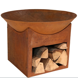 Vente directe d'usine, foyer multifonctionnel Kingjoy pour jardin, foyer à bois en <span class=keywords><strong>fonte</strong></span>, foyer en forme de bol - Product Image 6