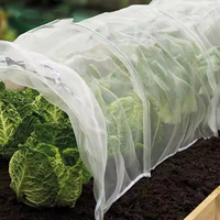 Filet anti-insectes en polyéthylène pour serres et jardins potagers, maille 80 points, pour arbres et serres