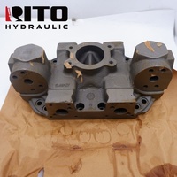 RITO 1032517 Ensemble de couvercle de pompe HPV95 ZX200 ZX200-3 ZX200-1 ZX210 ZX225 ZX220 Pièces de pompe hydraulique Couvercle de pompe d'excavatrice