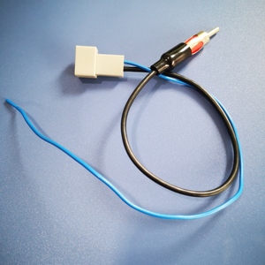 2 vie autoradio adattatore maschio adattatore ponticello cavo connettore equivalente per Nissans Automobiles - Product Image 1
