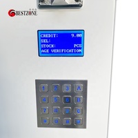 Máquina Expendedora Inteligente de Escritorio para Tampones y Toallas Sanitarias con Lector de Tarjetas y Verificador de Edad