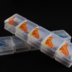 Aohu <b>Boxed</b> Fishing Hooks High Carbon Steel Barbed Freshwater Fish Gear - Product Image 1