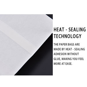 Bolsas de Papel para Alimentos Recubiertas de Cera Desechables Personalizadas con Impresión Flexográfica y Sellado Térmico para Comida para Llevar - Product Image 5