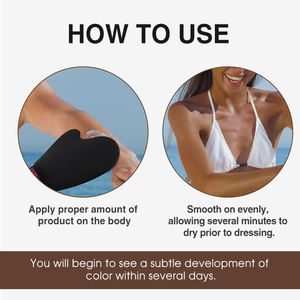 Crema Bronceadora Vegana Orgánica Sin Sulfatos con Aceite de Oliva y Péptidos, <span class=keywords><strong>Bronceado</strong></span> Dorado Australiano para el Cuerpo, Autobronceador Hidratante Ultra Oscuro - Product Image 4