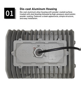 60W-80W <span class=keywords><strong>LED</strong></span> chống cháy nổ lũ Đèn Chống Nổ đèn chống cháy nổ phản xạ cho zone1/2/21/22 - Product Image 2