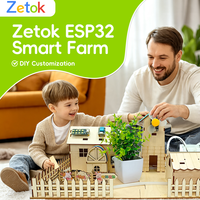 Zetok DIY Smart Farm, Kit Educativo de Programación STEM, Rompecabezas 3D, Bloques de Construcción, Modelo de Juguete Científico para Niños de 8+ Años, 16 Lecciones