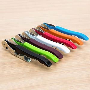 Multifunctional <b>Wine</b> Beer Corkscrew Bottle Opener Electroplated Shrimp Head Handle Powder Stainless Steel Black Wire Manual Bar - Product Image 4