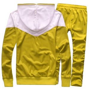 กางเกงวอร์มแฟชั่นฤดูใบไม้ร่วง ผ้าโพลีเอสเตอร์ 100% เสื้อฮู้ดดี้พิมพ์ลายแบบซับลิเมชั่น ผ้าฟลีซสั่งทำได้ทุกขนาด กันน้ำ ระบายอากาศได้ดี - Product Image 4