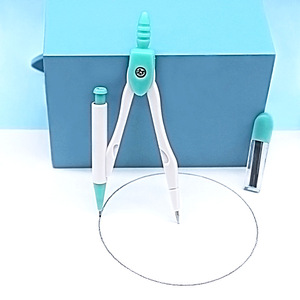 Ensemble de compas pour étudiants, matériel pédagogique de mathématiques, compas d'examen, boîte à compas, cadeau de prix pour enfants, ensemble de papeterie pour étudiants - Product Image 3