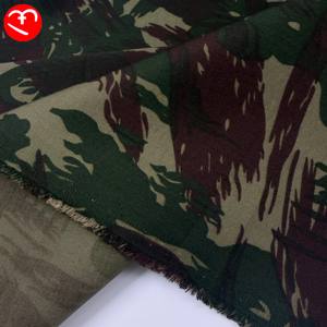 Tessuto mimetico della giungla tropicale per uniformi tattiche poli/cotone saia con Slub Interlock Rib stili di Rib Ripstop per borse - Product Image 5