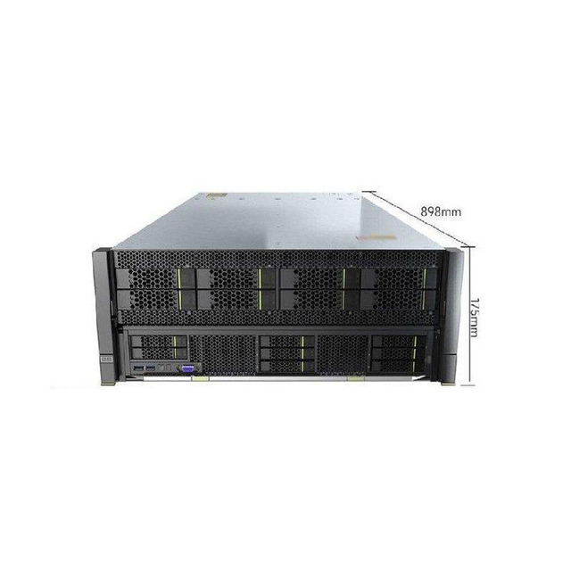 XFUSION G5500V7 AI Storage Server 24x3.5 Inch Drive Bays 128GB DDR5 8-GPU Support Host
