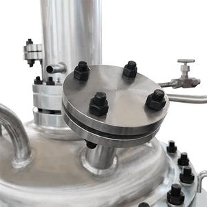 Reactor de vacío de acero inoxidable personalizable <span class=keywords><strong>ASEM</strong></span> CE EAC 100L de poliéster con control automático PLC para temperatura, presión y moneda. - Product Image 3