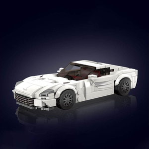 Mould King 27114 334 Uds coche Serie Martin One77 ocho rejilla coche modelo de bloques de construcción técnico juguete educativo Festival regalo - Product Image 3