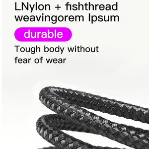 Bán buôn 1m 2M 3A 5A nylon bện nhanh Type-C USB đồng tinh khiết Tipo C dây sạc USB-C Cáp dữ liệu cho Samsung Huawei kable - Product Image 2