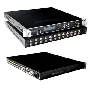 FTA Max 24 Tuners Để RF Chuyển Đổi DVB S/S2 Để DVB T 16 Kênh Kỹ Thuật Số RF Điều Biến Với tuner HD Mi IP Lựa Chọn Đầu Vào