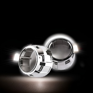 Sanvi 2.5 Inch Shrouds for S8 Bi LED Lens Auto <b>Lighting</b> Car Accessories Compatible With Halogen & Xenon Headlights - Product Image 2