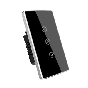 Interruptor de Pared Inteligente CHAOYI con Marco de Aluminio, Estándar Estadounidense 118, Solución para Hogar Inteligente con Wifi Tuya, Control Remoto para Ventilador y Cortinas, para Luz y Ventilador - Product Image 6