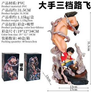 2023 nuovo 31cm/12.2 ''GK un pezzo Luffy <span class=keywords><strong>Action</strong></span> Figure <span class=keywords><strong>Manga</strong></span> giocattoli <span class=keywords><strong>Anime</strong></span> Figure <span class=keywords><strong>Anime</strong></span> bambola PVC <span class=keywords><strong>Anime</strong></span> Figurine - Product Image 3