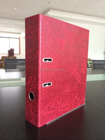 Diseño de arco de palanca de Clip de hardware de carpeta rápida de cartón colorido de alta calidad para una organización eficiente del almacenamiento de documentos de archivos