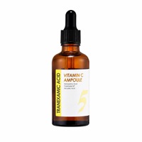 Sérum à l'acide tranexamique et à la vitamine C en ampoule, marque privée, correcteur de taches brunes, éclaircissant pour le visage, pour un teint inégal