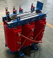 Transformateur triphasé sec HaiRui SCB11, encapsulé dans de la résine époxy, entrée 11kV/380V, 50/60Hz, MV/HV, 3 bobines, transformation ovale