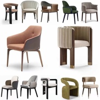 Ensemble de 4 fauteuils de négociation commerciale, canapé et fauteuils rembourrés OEM avec rangement, personnalisable pour hôtel, café, bureau