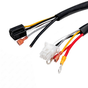 Faisceau de câblage automobile personnalisé 12V 1 mètre, âme en cuivre, isolation PVC, adaptateur connecteur pour feux de voiture, klaxon, antibrouillard - Product Image 3