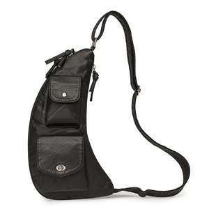 Sac de voyage unisexe vintage décontracté en jean noir avec fermeture éclair, style mode, sacs à bandoulière de luxe - Product Image 2