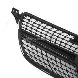 Parrillas delanteras para coche, parrilla delantera Black Sky Star para Mercedes Benz <span class=keywords><strong>GLE</strong></span> W292 <span class=keywords><strong>300d</strong></span> 63S, versión inferior 2016 2017 2018 2019 - Product Image 6