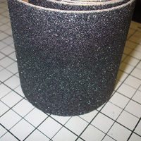 Vente en gros de bandes antidérapantes en caoutchouc PVC découpées à l'emporte-pièce, adhésives, noires, 9" x 33", pour trottinettes et skateboards