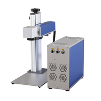 Machine de gravure laser sur métal 10W 20W 30W 50W, machine de marquage laser à fibre pour acier inoxydable, prix de la machine de gravure
